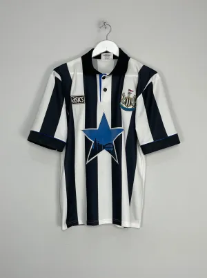 1993/95 NEWCASTLE UNITED HOME SHIRT (M) ASICS