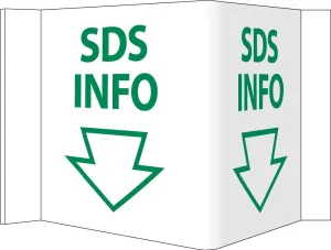 3-View Sds Info Sign