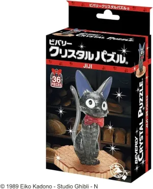 3D Jiji Crystal Puzzle - Ghibli's Kiki's Delivery Service