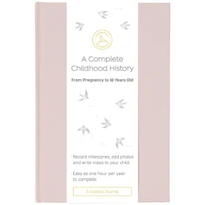 A Complete Childhood History: From Pregnancy to 18 Years Old (Powdered Lilac, Leatherette) by Promptly Journals