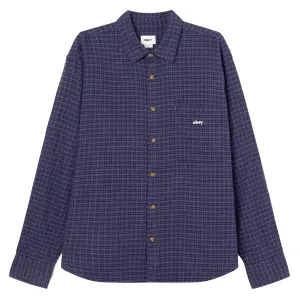 Bigwig knox woven shirt - Academy navy