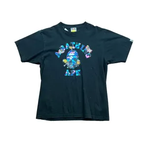 Black A Bathing Ape (BAPE) x Kid Cudi Tee - Medium