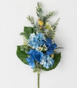 Blue Hydrangea mixed spray