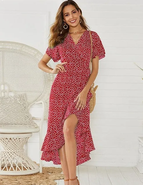 DAPHNE WRAP DRESS