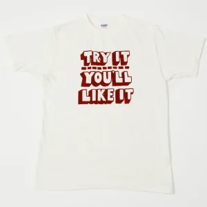 Dubbleworks 'Try It' Print Tee - Off White