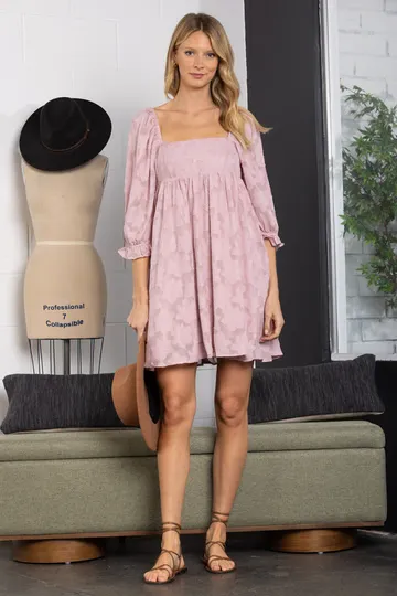 Dusty Rose Chloé Mini Dress