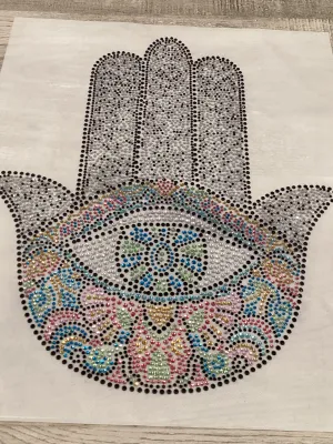 Hamsa Bling Transfer