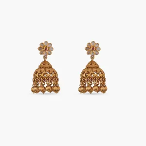 Hari Antique Jhumka Earrings