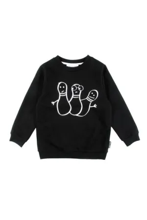 Loud Apparel Black Rink Sweater