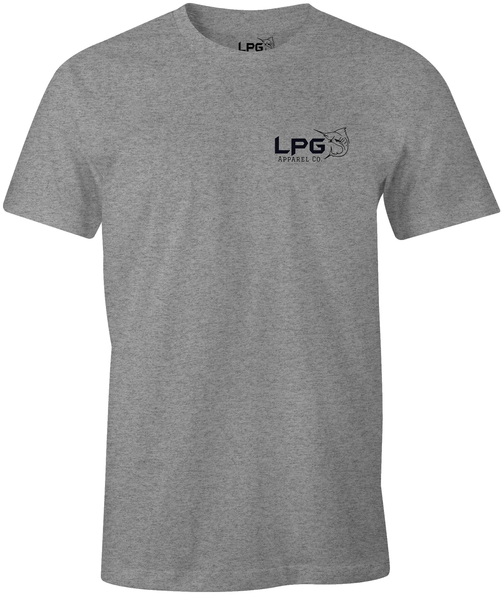 LPG Apparel Co. Puerto Rico Pride Bass, Porgy Bluefish Seaside Beach T-Shirt