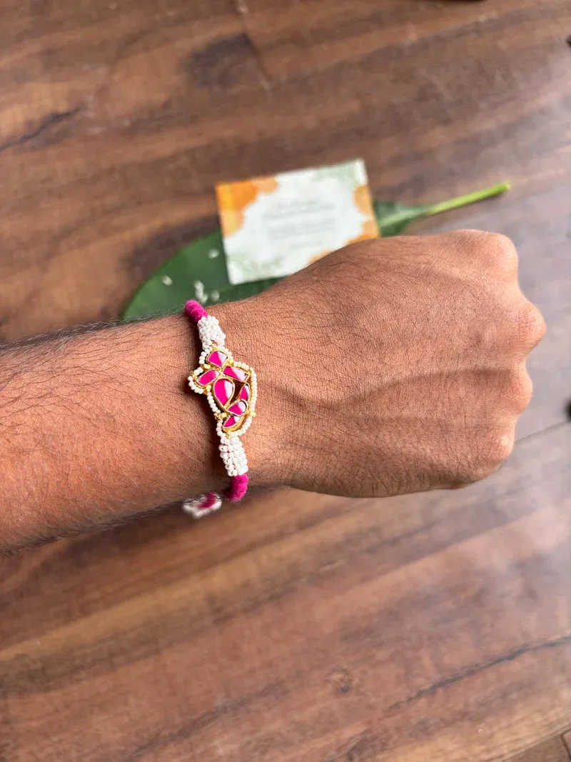 Pankhudi Kundan Rakhi